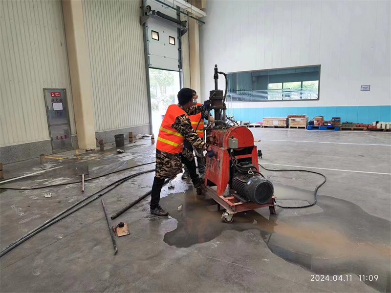 当涂厂房地面下沉塌陷注浆加固施工